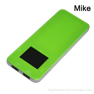 4000mAh Mobile Power with LED Screen Indicator, power bank